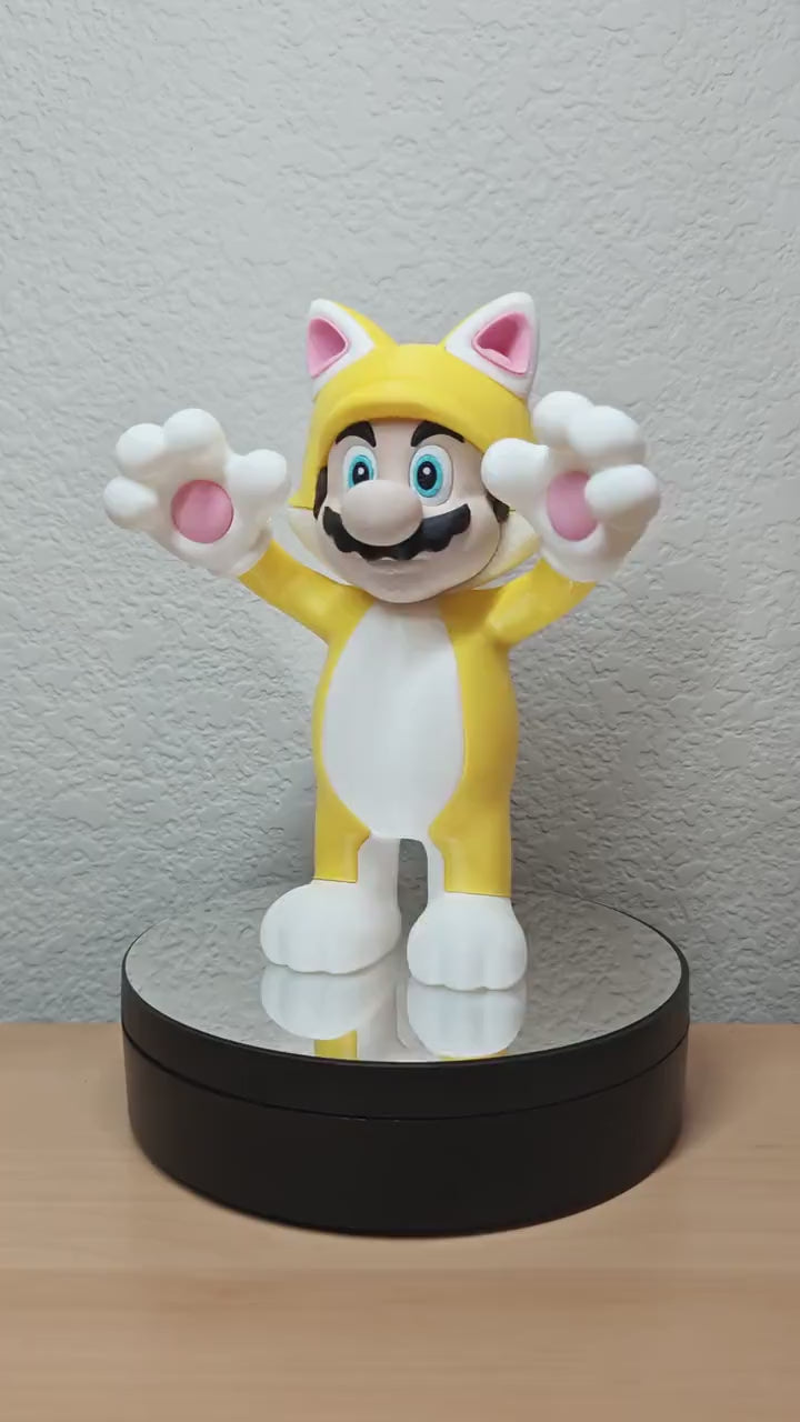 Cat Mario Figure – Super Mario Inspired Collectible