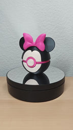 Minnie Mouse Poké Ball – Disney Pokémon Inspired Crossover
