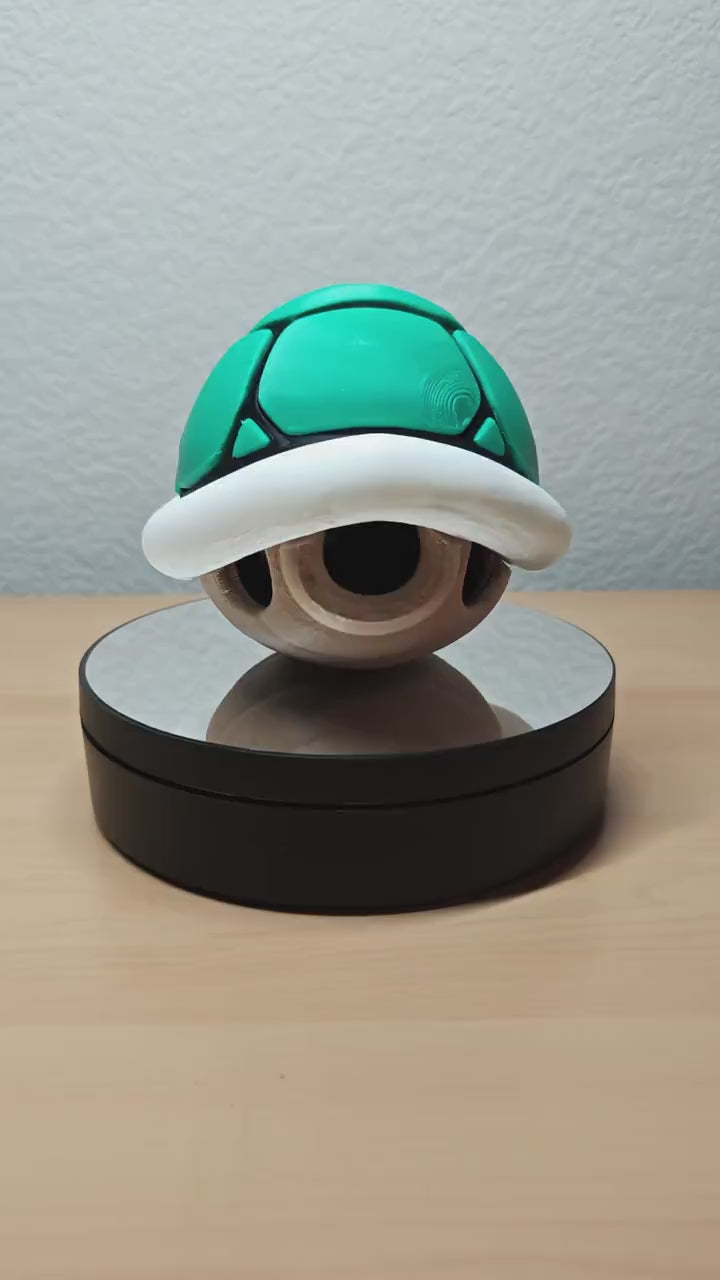 Green Koopa Shell – Mario Kart-Inspired Collectible