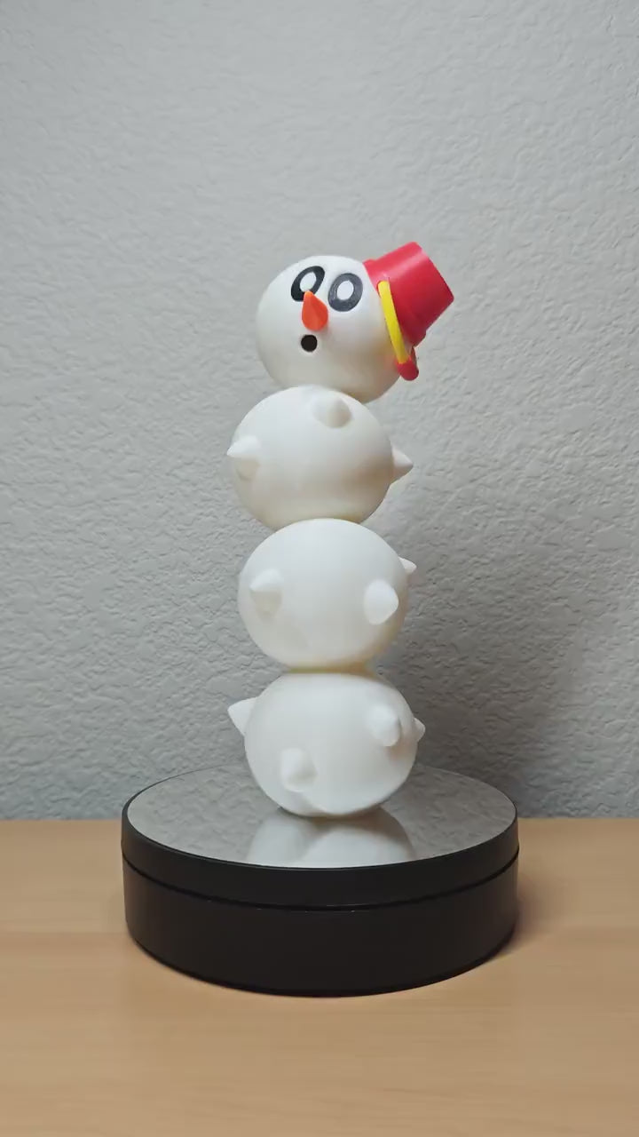 Snow Pokey Figure – Winter Mario Inspired Collectible