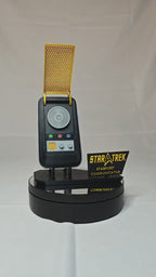 TOS Starfleet Inspired Communicator with Display Stand | Classic Star Trek Prop Replica
