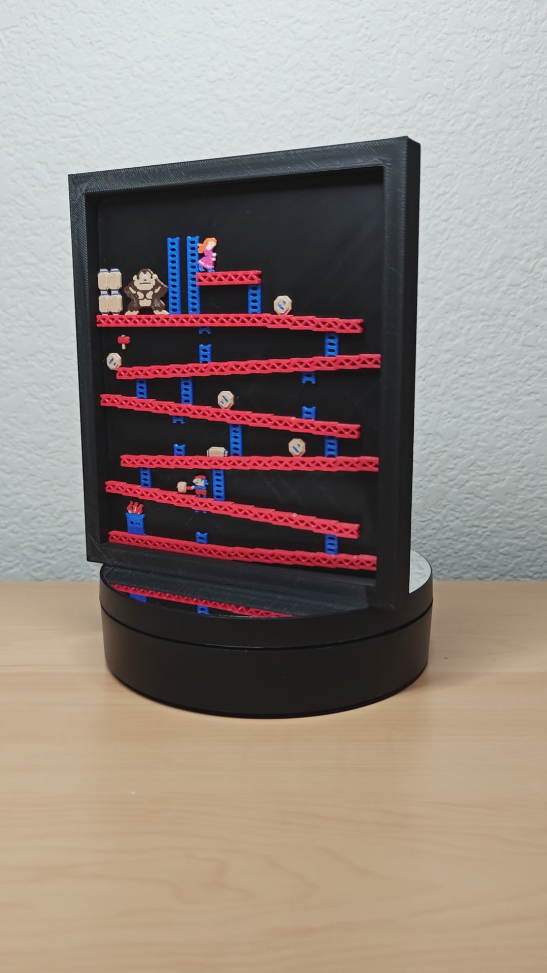 Donkey Kong Arcade Wall Art – Retro Gaming Decor